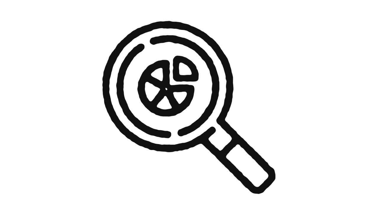 imágenes de animación de iconos de estadísticas y canal alfa