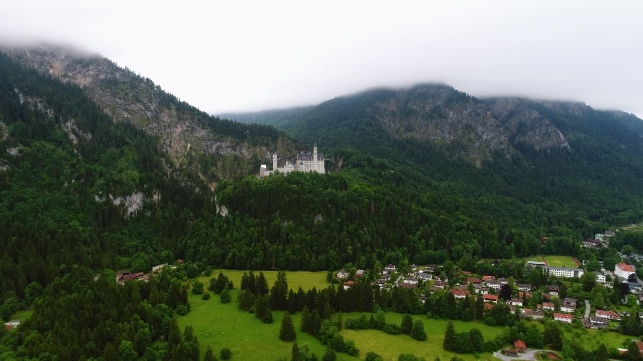 노이슈반슈타인 성 바이에른 알프스 독일