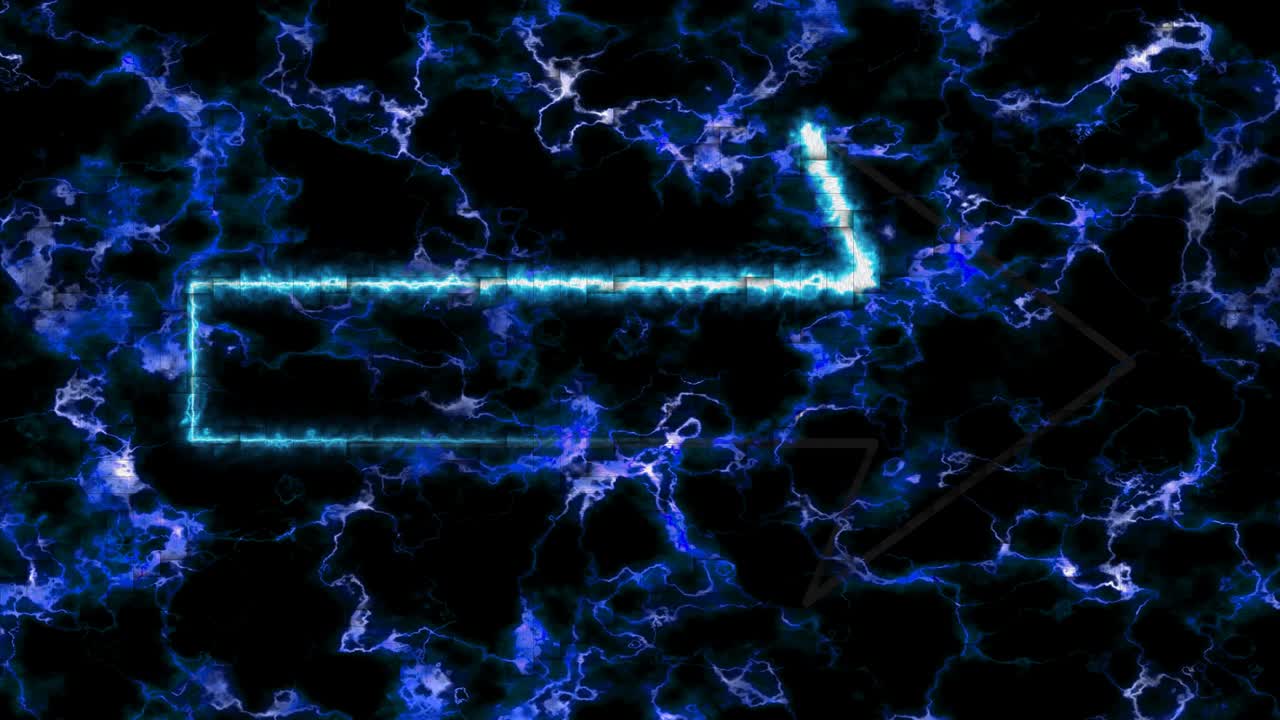 las flechas individuales brillan azul hielo color láser movimiento rápido en el trueno perno granito papel tapiz textura de fondo