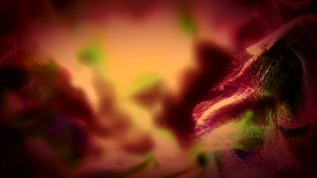 hermosas partículas en 4k. bucle sin costuras.