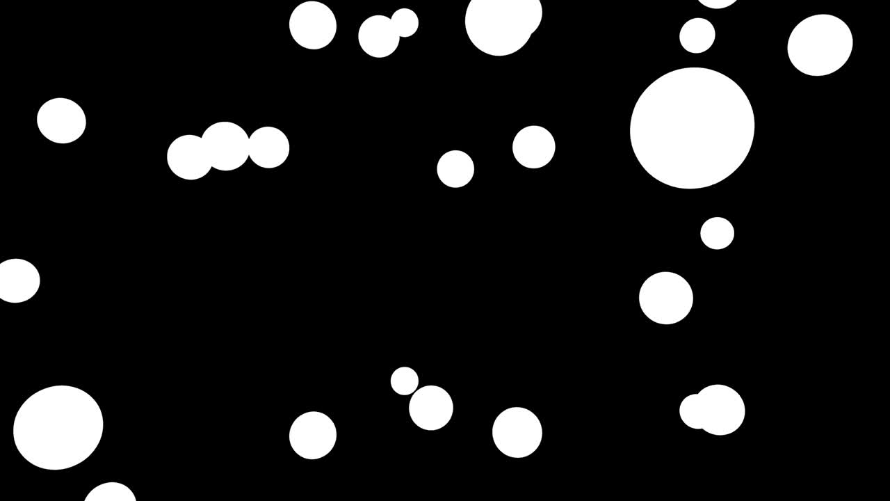 boucle sans couture de balles de football qui tombent. animation 3d en résolution 4k