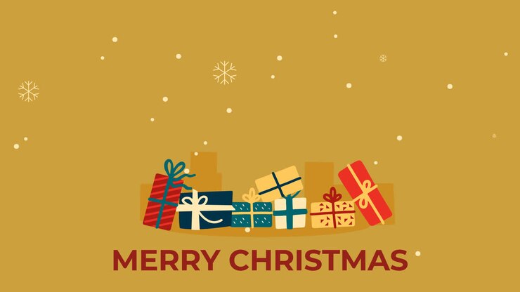Une animation d'une collection de publications Instagram de Noël dessinées à la main