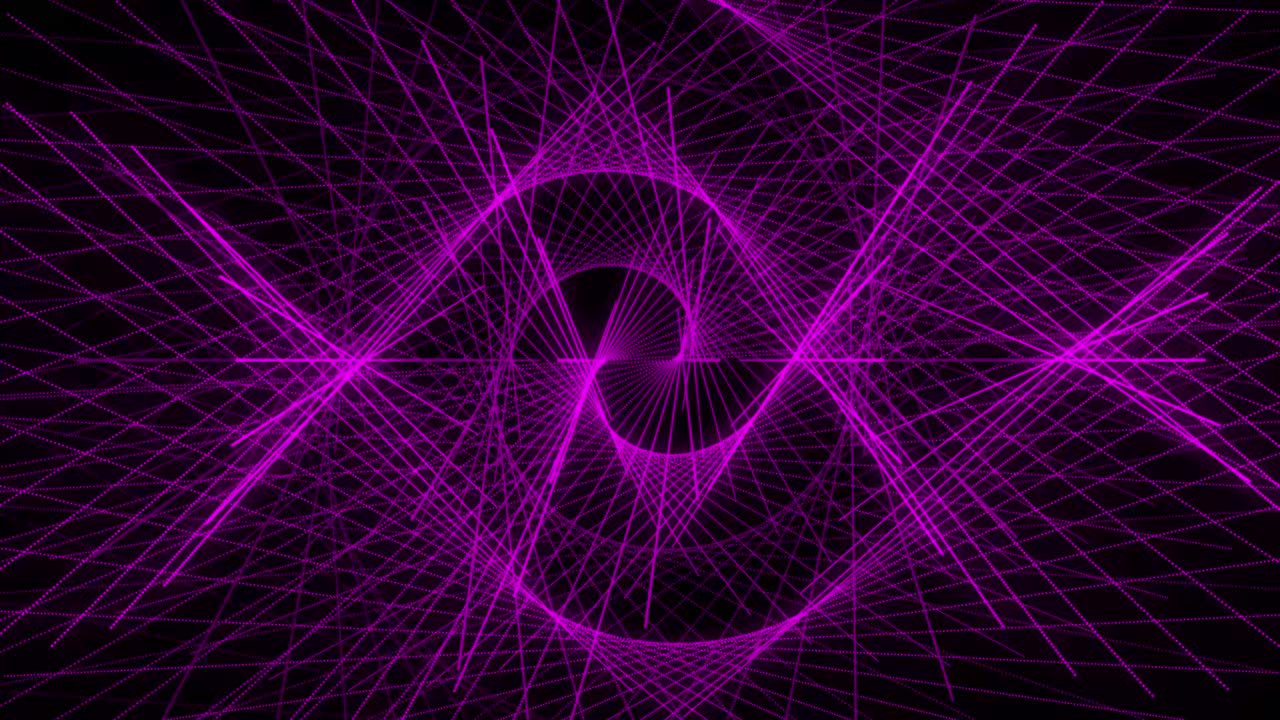 patrón de forma de punto de color rosa animación gráficos de movimiento