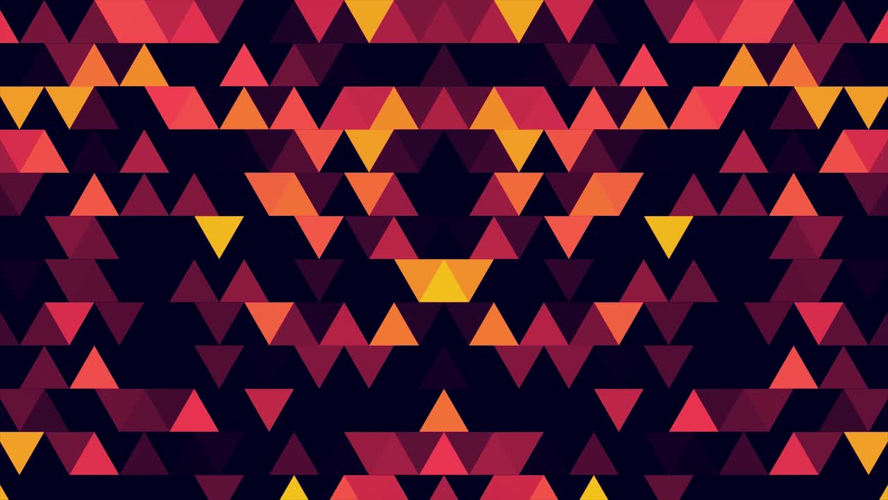 Abstract Geometric Pattern with Triangles