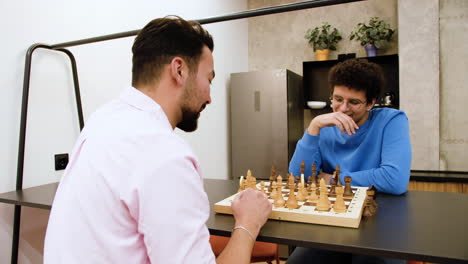 friends playing chess