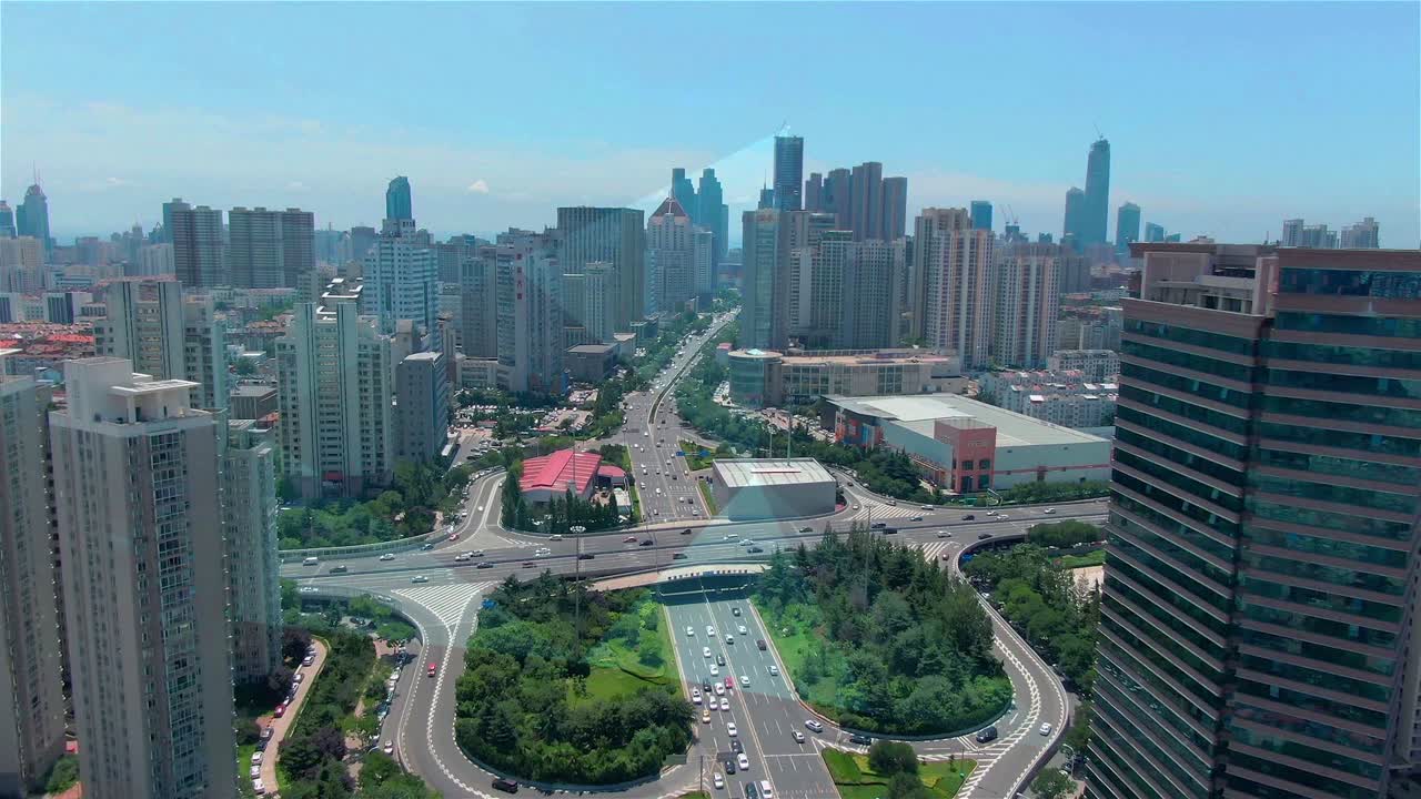 Technology City Internet,IOT,Internet of things，Intelligent transportation