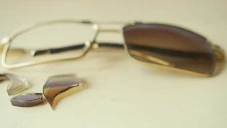 broken sunglasses