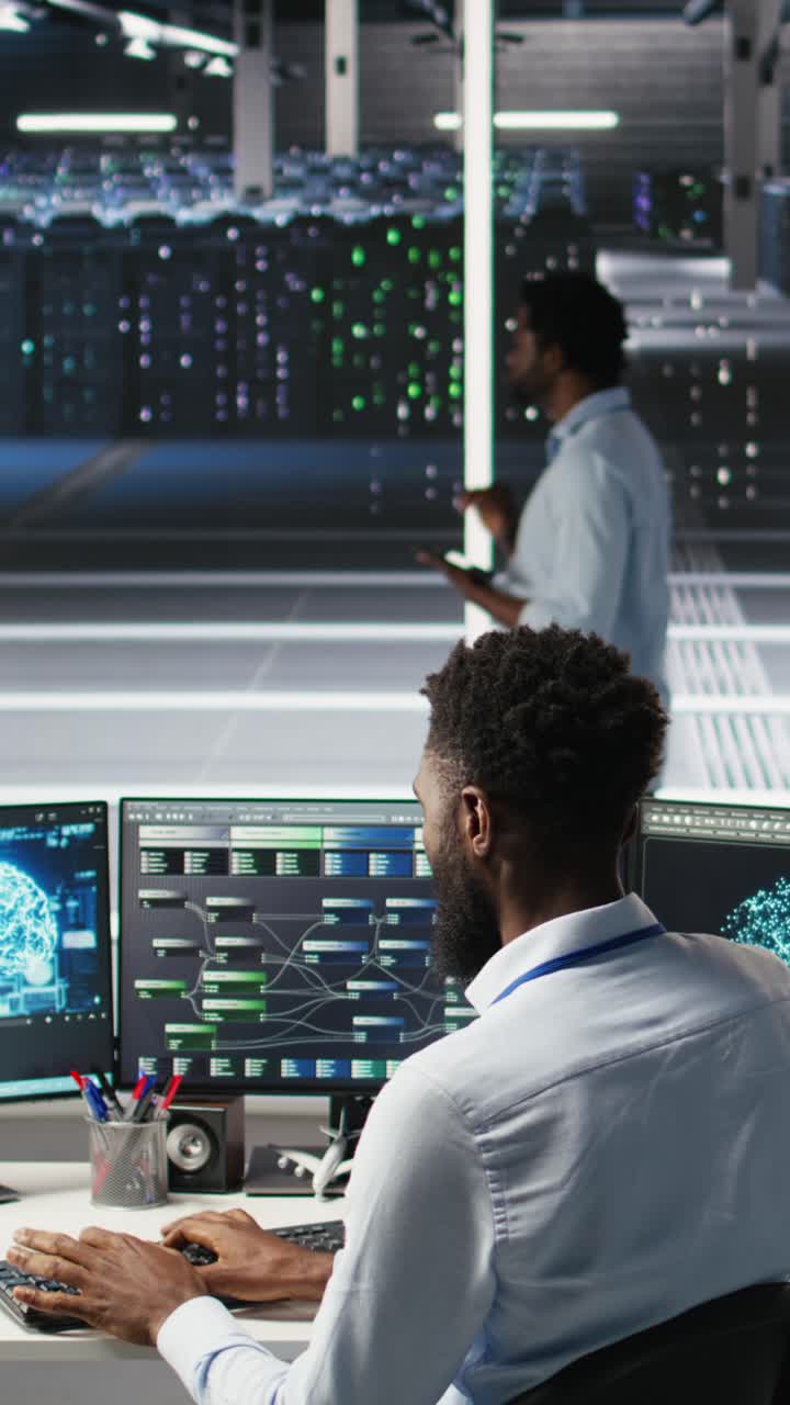 Vertical Video Data Center Admin Using Artificial Intelligence Neural ...