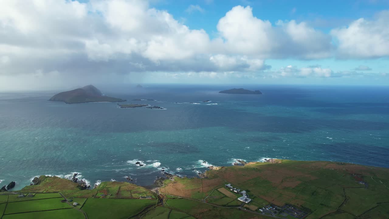 Slea Head Dingle Kerry Blasket Islands on a autumn day Kerry Epic Locations Ireland