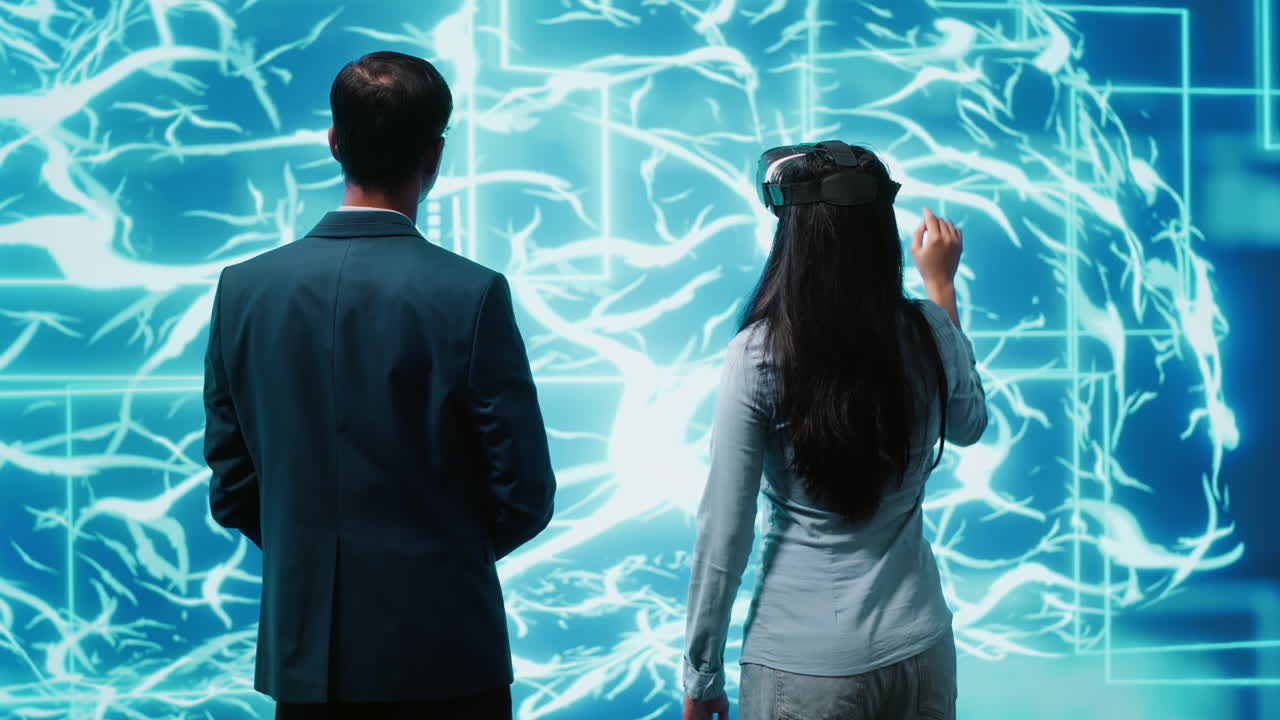 인공지능과 가상현실 기술을 사용하는 it 전문가