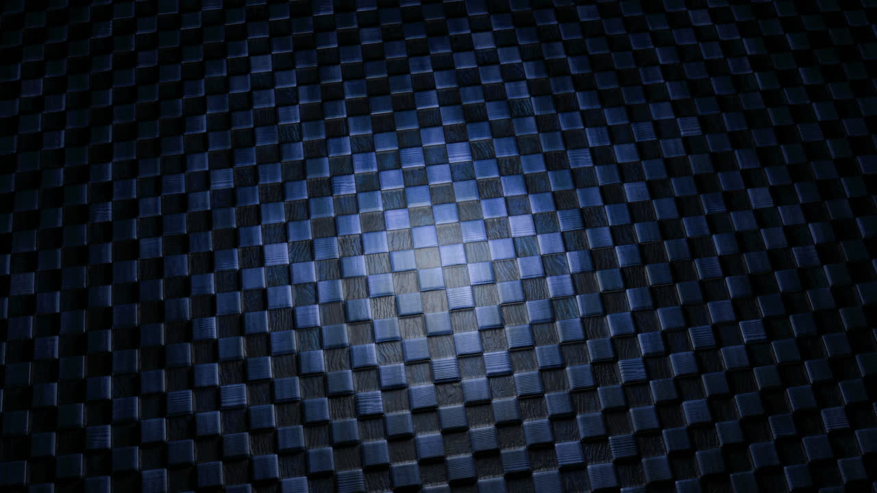 Dark Blue Checkered Pattern