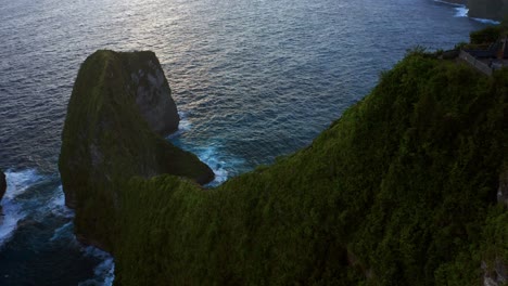 famous cliffs of kelingking beach nusa penida near bali indonesia