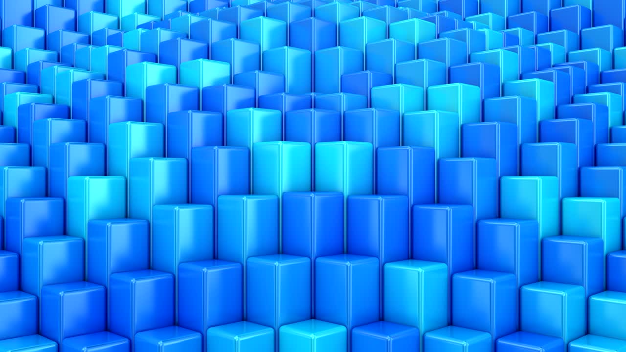 las cajas forman una onda