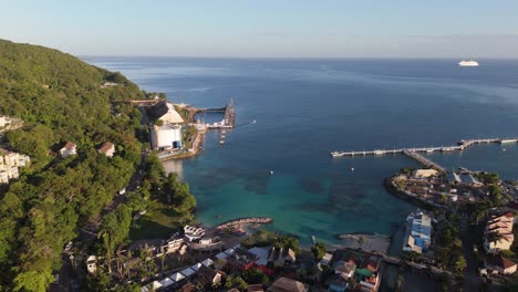 ocho rios cruise ship dock in the harbor