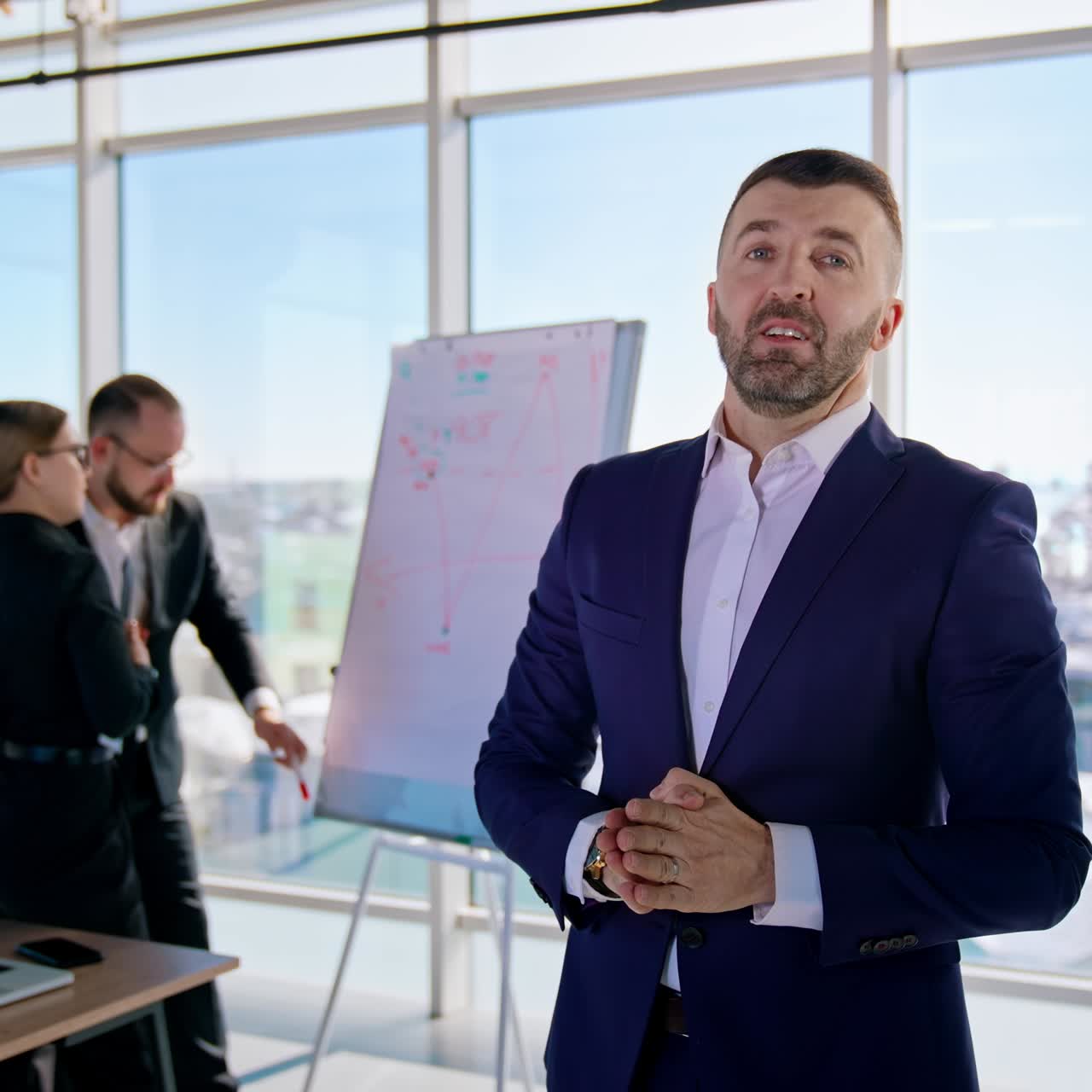 Business People Meeting Discussion Working Concept