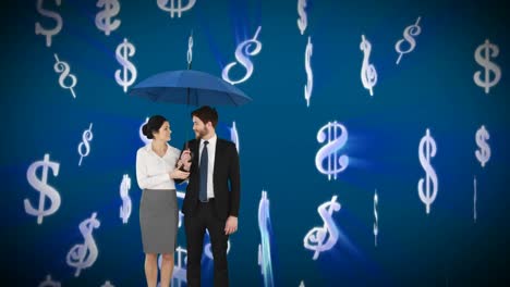 couple in business making money