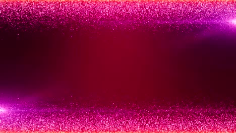 hielo brillante magenta cascada romántica bucle 3d animado de video de fondo de navidad