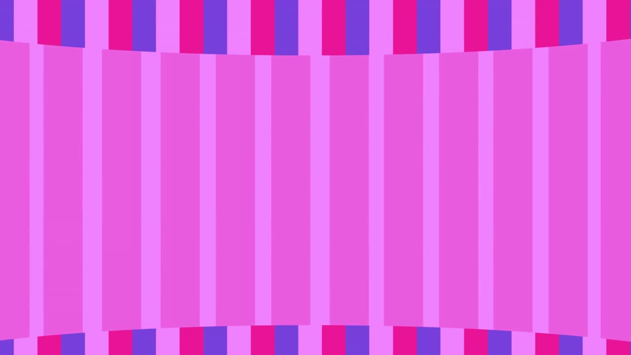анимация красных и синих полос, движущихся на розовом фоне
