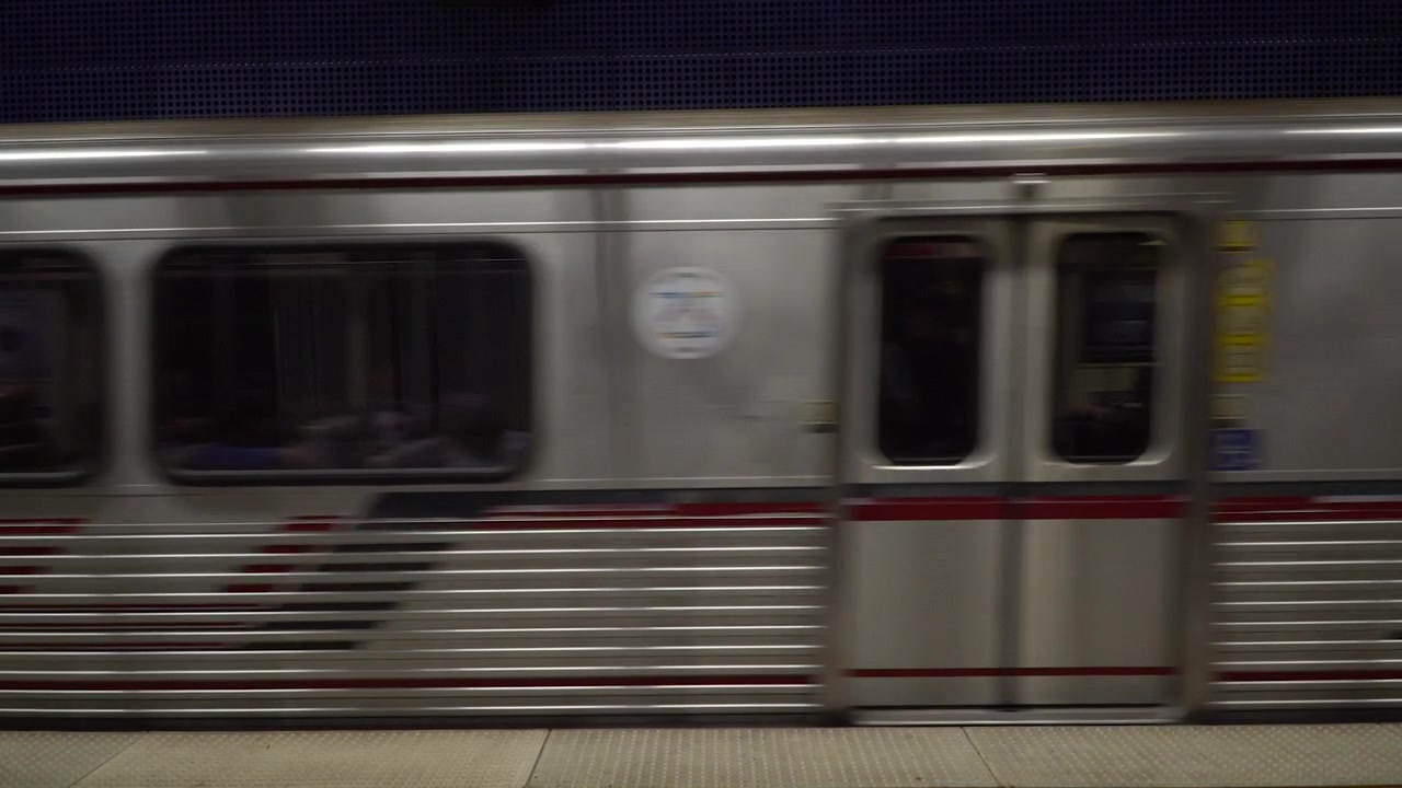 Una metropolitana rallenta
