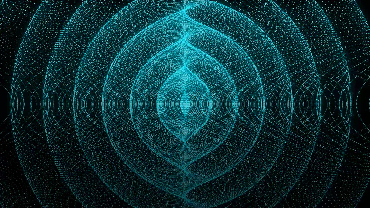 Light blue color Dot Shape Pattern animation motion graphics