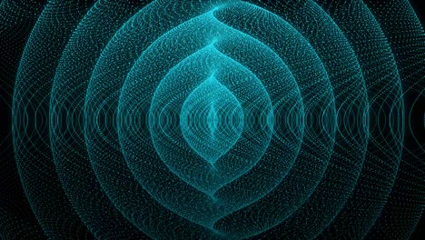 patrón de forma de punto de color azul claro animación gráficos de movimiento