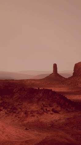 red planet landscape