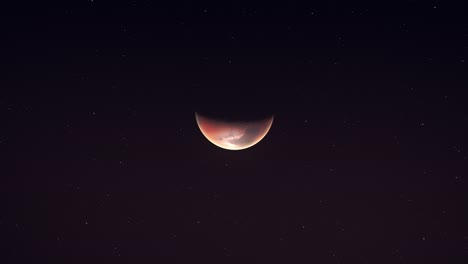 planeta rojo marte orbitando en el espacio ultraterrestre