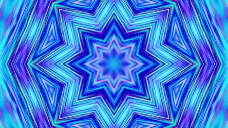 estilo 3d en bucle abstracto bg con estructura ondulada. patrón iridescente simétrico líquido como caleidoscopio con ondas de vidrio líquido brillante con hermosos colores de gradiente. 4k