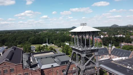 pequeña ciudad minera en medio de bélgica