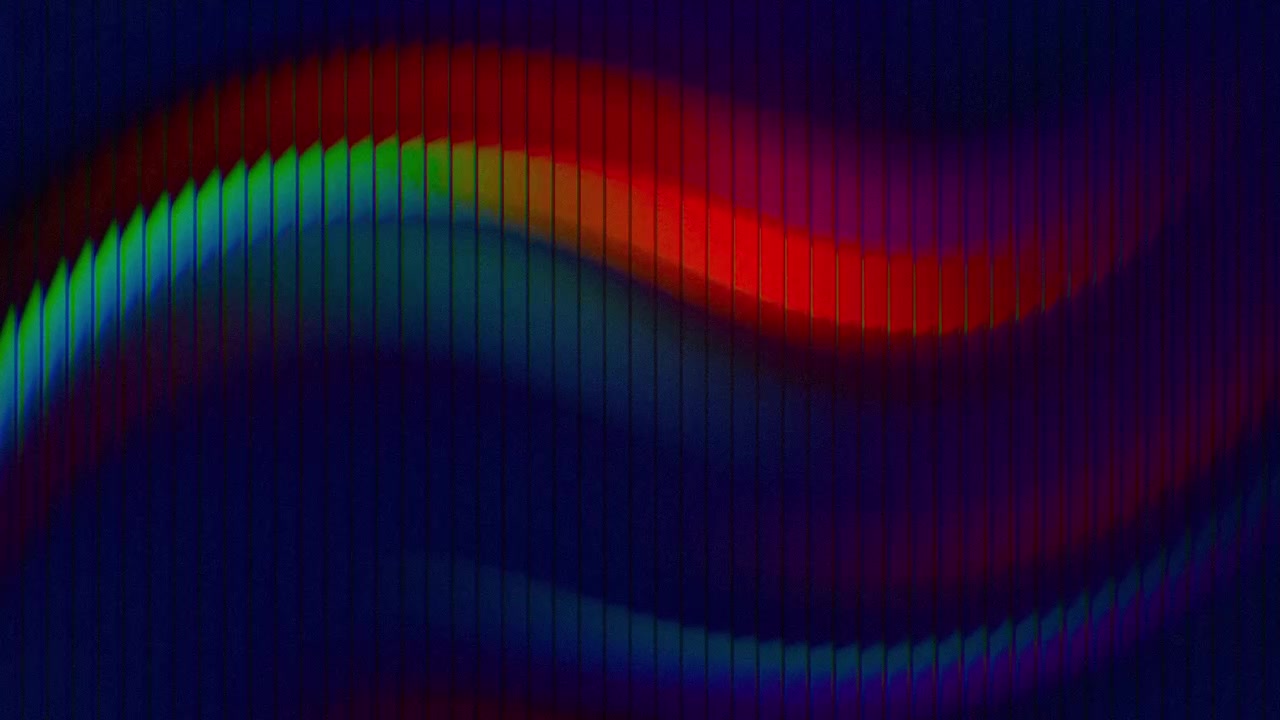 Abstract Wavy Gradient Background with Shifting Colors and Vertical Lines