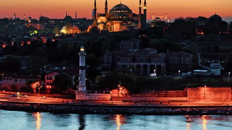 vista de la hagia sophia