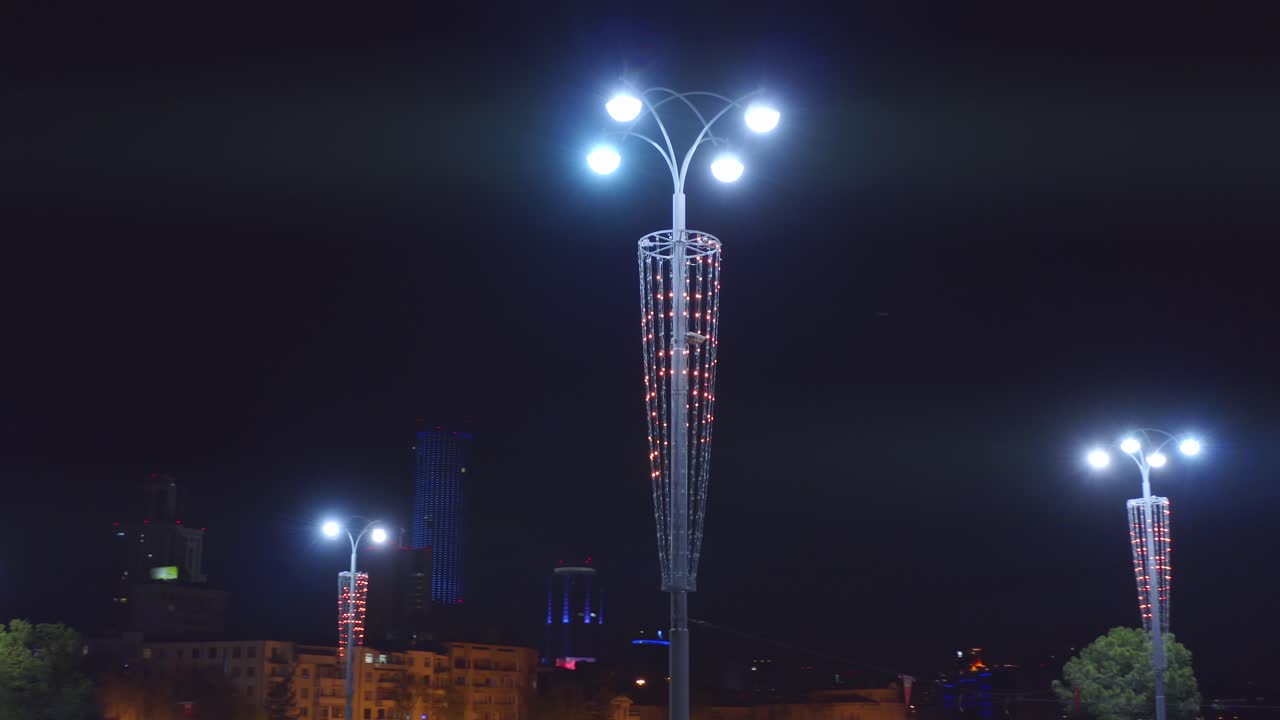 도시 야간 조명