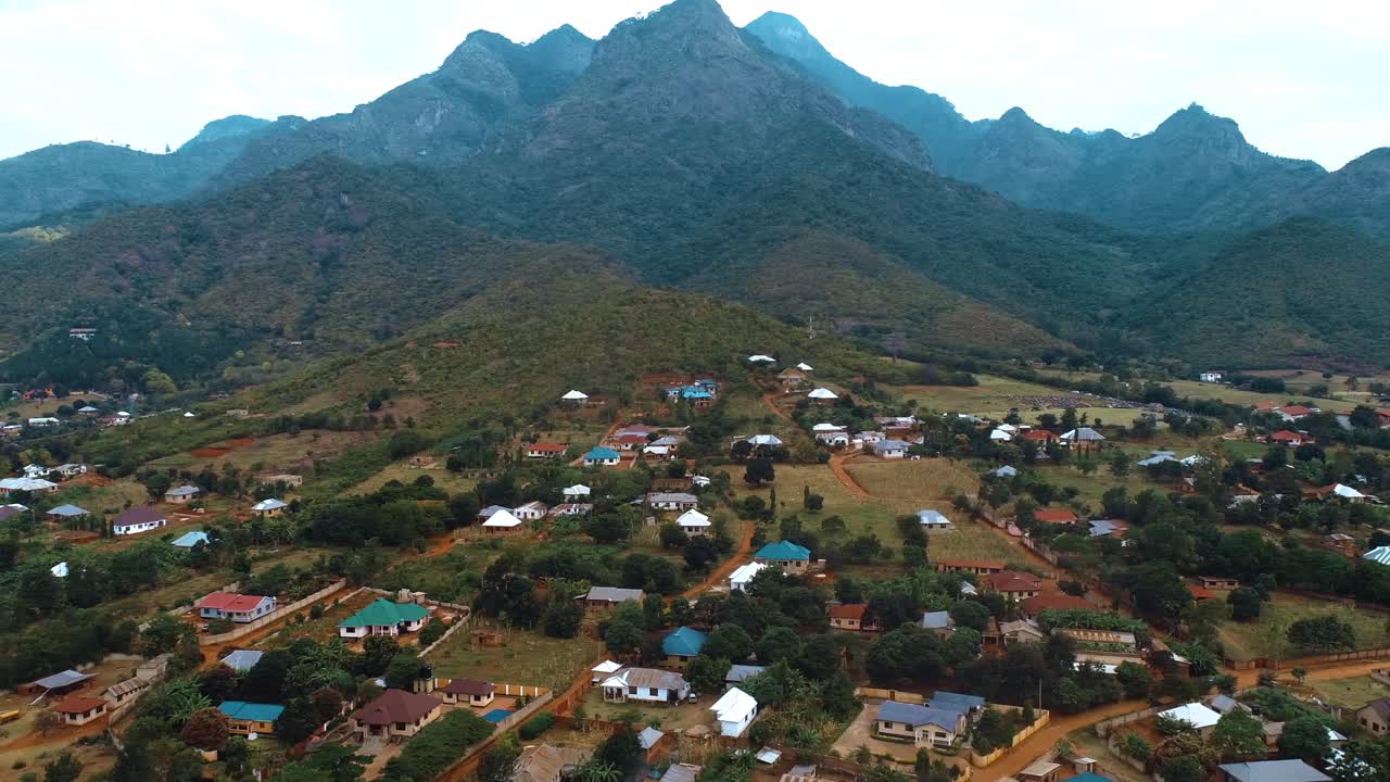 탄자니아 모로고로 마을 조감도