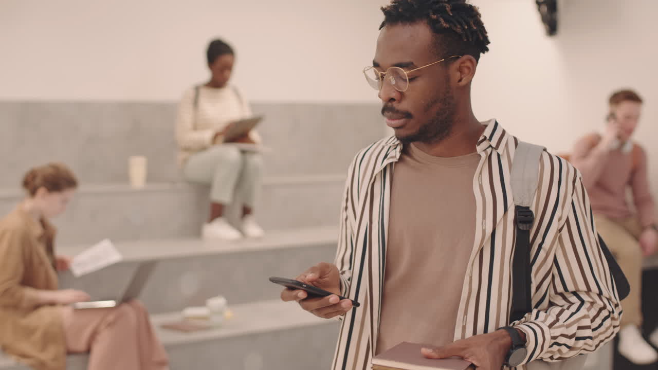 Contemporary University Male Student of African Ethnicity