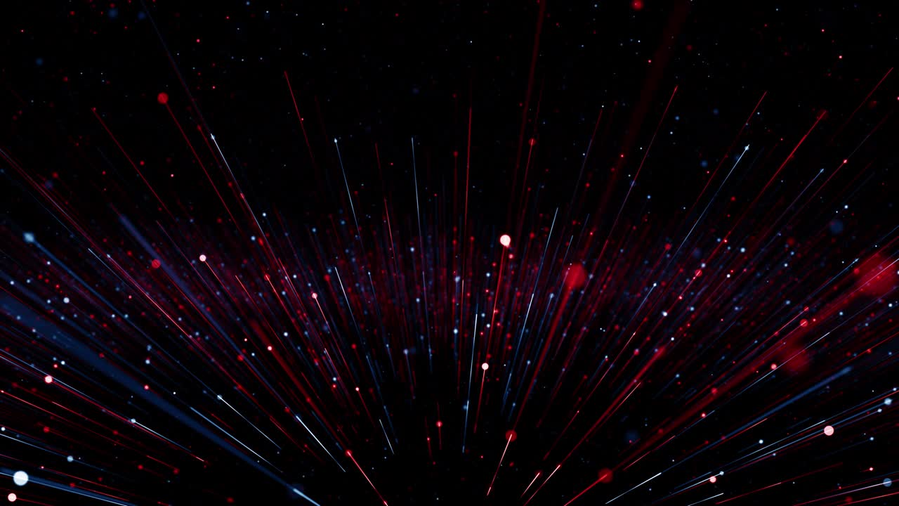 Particles dust abstract light bokeh motion titles cinematic background loop