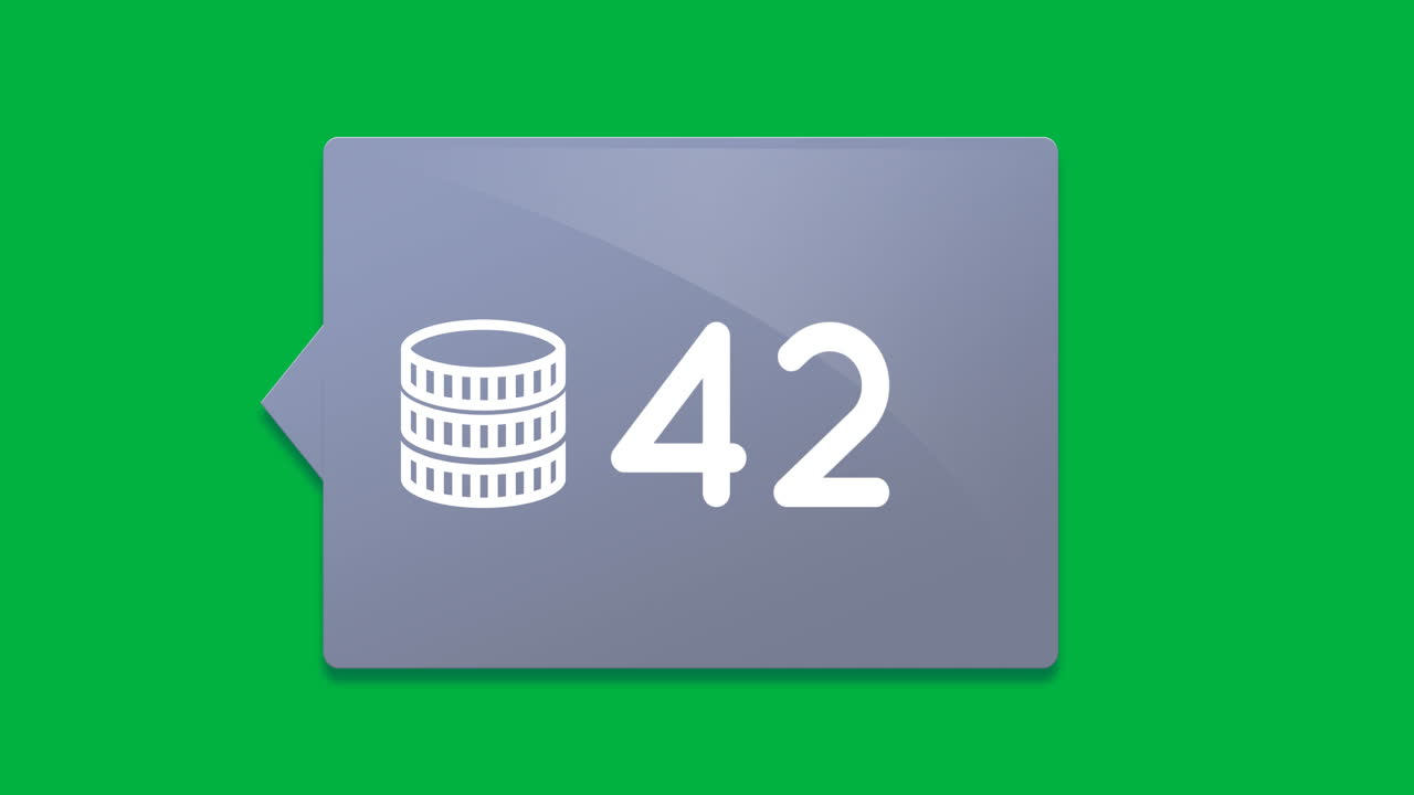 caja de chat gris con monedas y números 4k