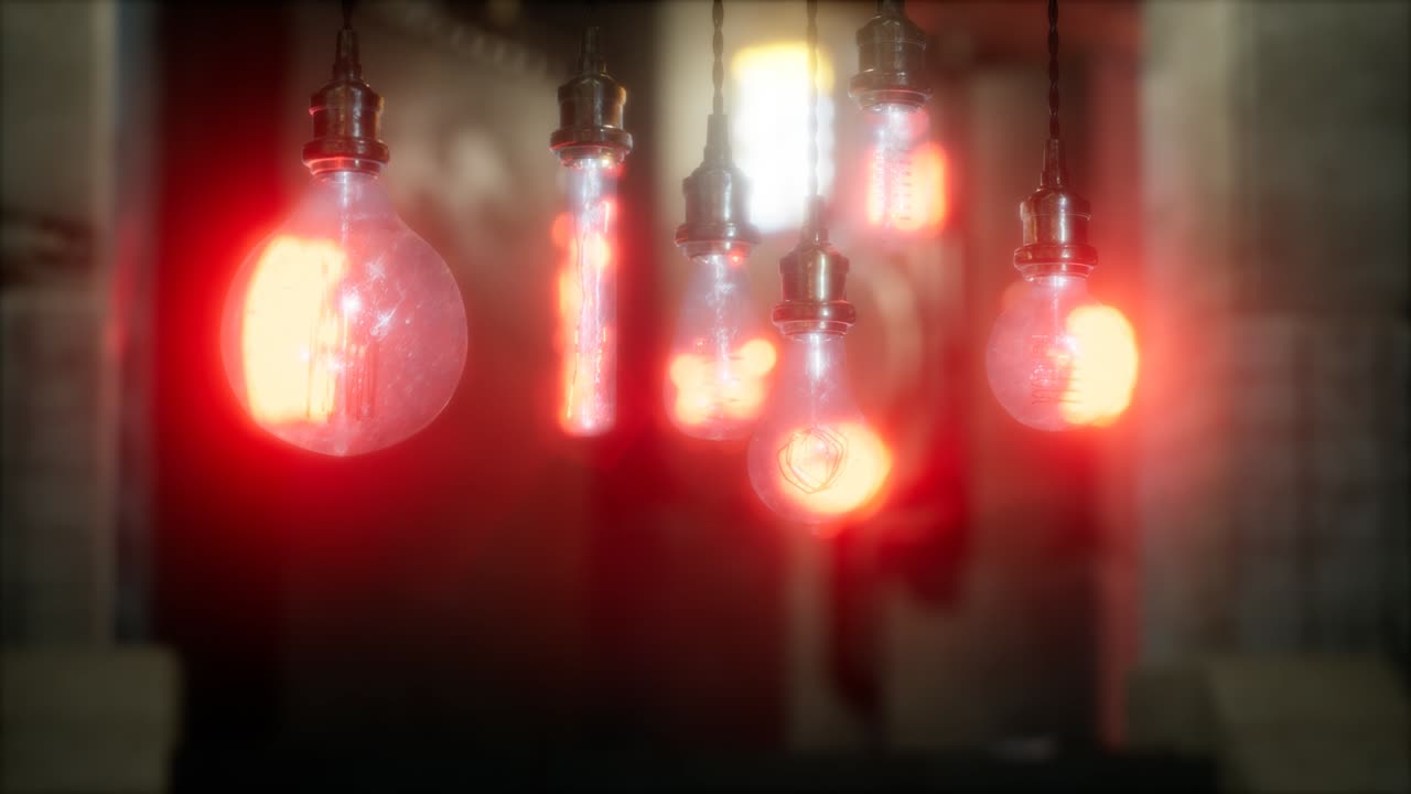 vieja bombilla incandescente retro vintage