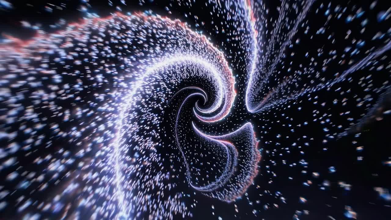 espiral cósmica abstracta