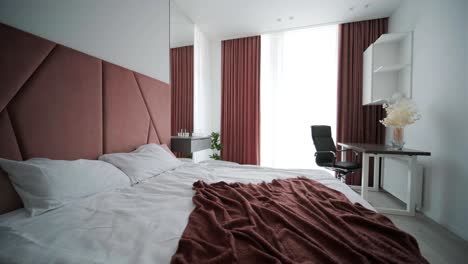 interior moderno y elegante del apartamento. diseño de interiores para el hogar. renovación de apartamentos nuevos