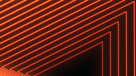 bold black and orange diagonal striped pattern on black background