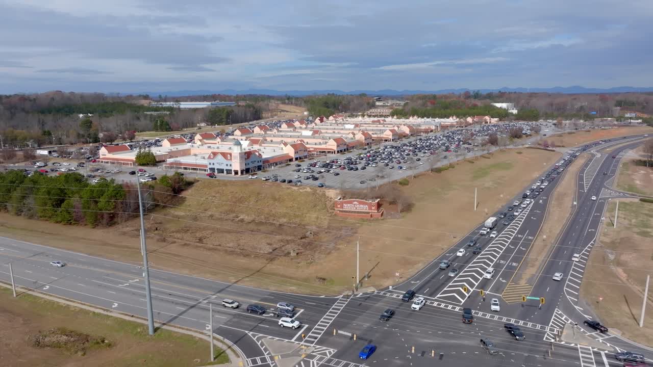 북 조지아 프리미엄 아웃의 공중 사진