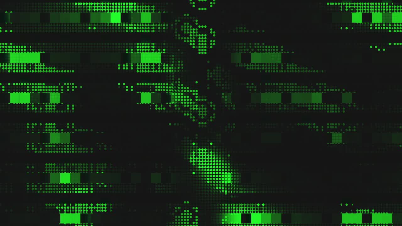 kaleidoscopio en movimiento. gráficos en movimiento de 4k