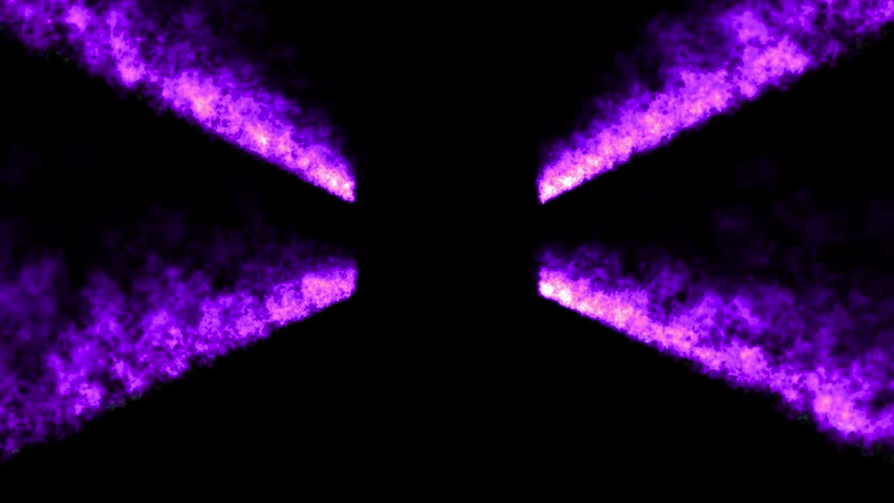 gráficos de movimiento de partículas de color de barra de línea recta de llama