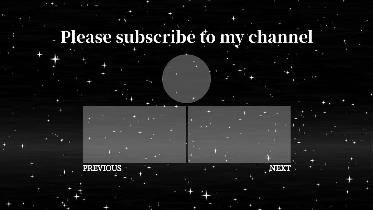 럭셔리 엔드 카드 엔딩 스크린 모션 그래픽