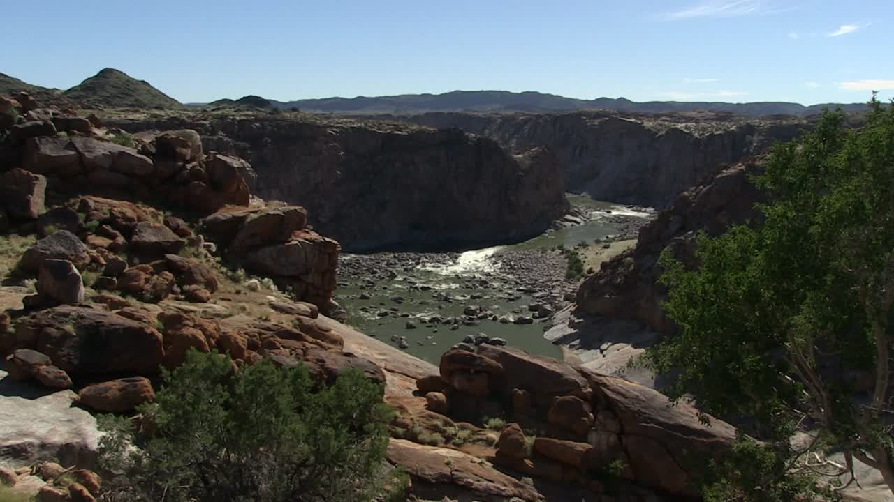 cañón del río orange, augrabies, sudáfrica