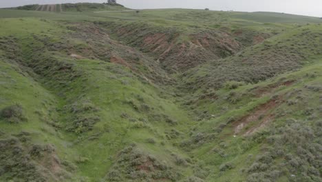 aerial views of rural landscapes and fields