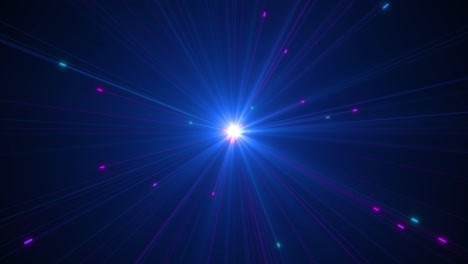 abstract glowing lines explosion background