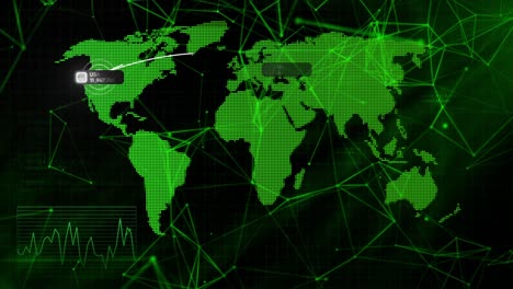 visualización de la red global