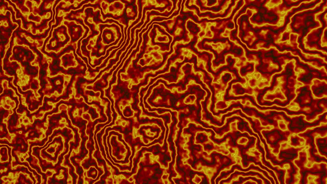 abstracto líquido retorciéndose arte de lava en un bucle de video 4k sin costuras