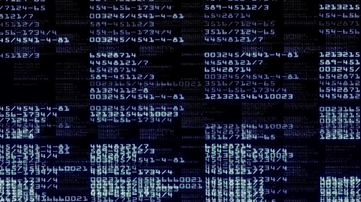 Random Numbers Technology Code Animation, Rendering, Background, Loop
